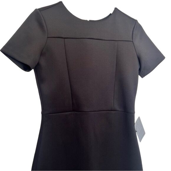 ALEXIA ADMOR NEW NY Black Scuba Midi Dress - Picture 5 of 10
